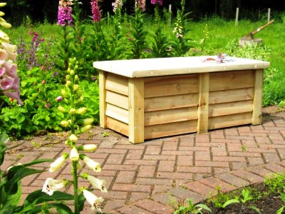 Garden Storage Bench Chest
